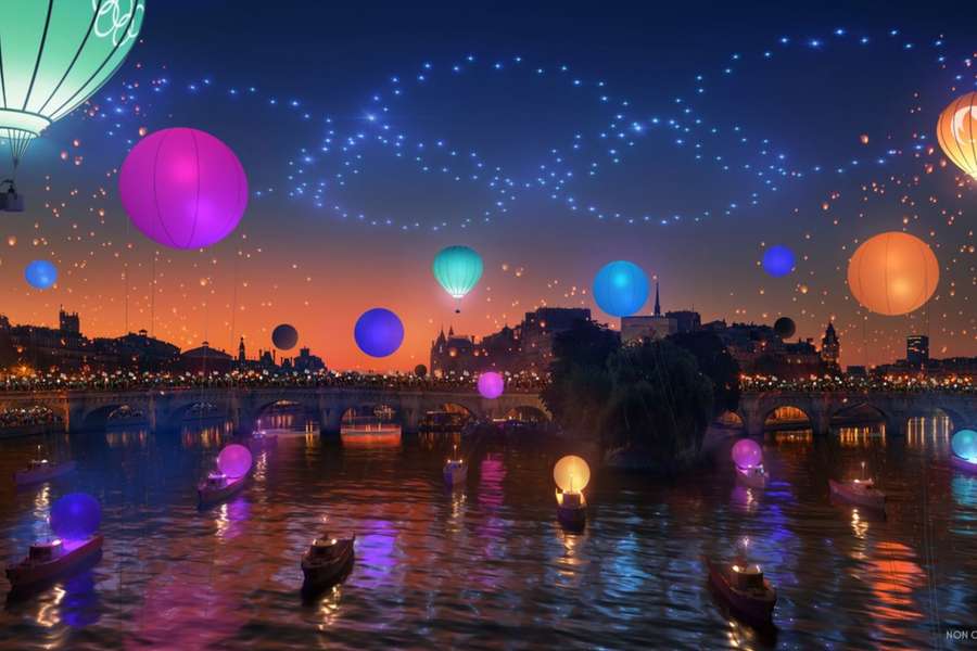 The opening ceremony of the Olympic Games will involve a flotilla of almost 200 boats sailing down the river Seine