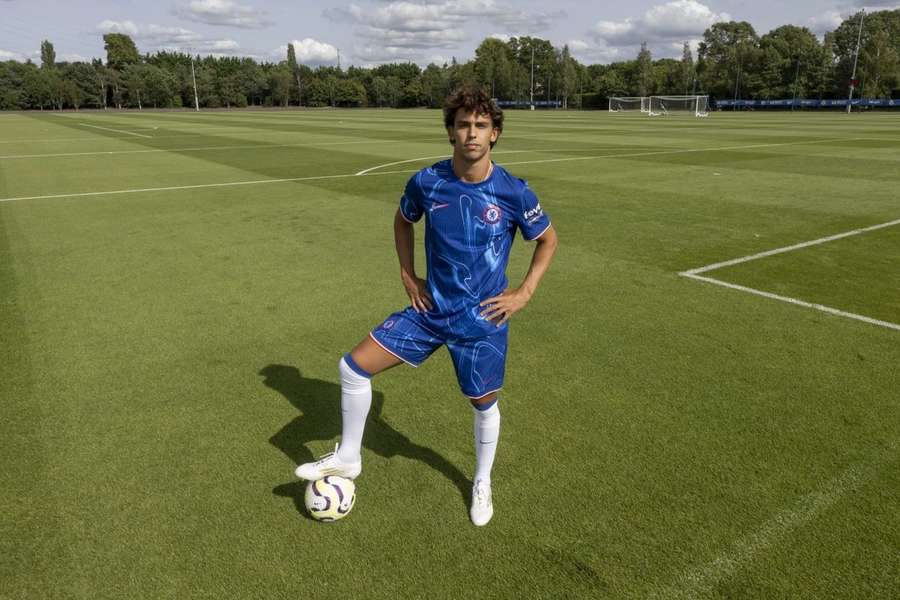 João Félix apresentado no Chelsea