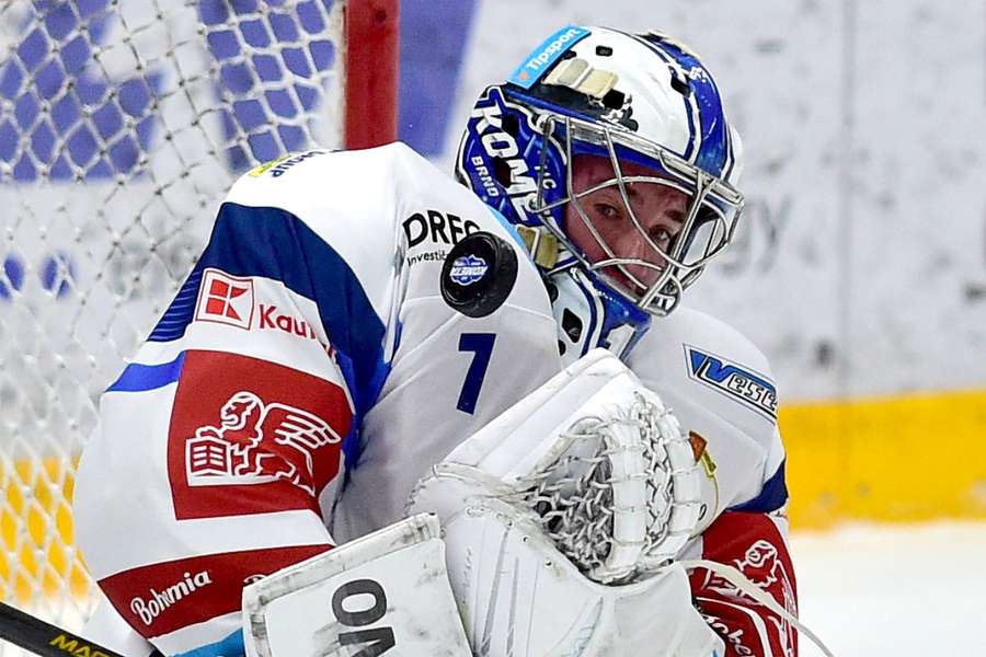 Marek Čiliak pochytal těžko uvěřitelných 59 střel hráčů Mountfieldu.