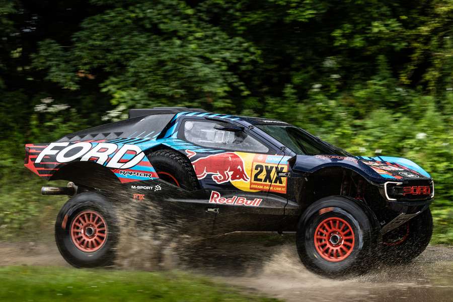 El Ford Raptor de Carlos Sainz
