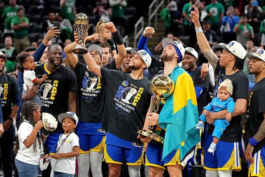 The Golden State Warriors are the reigning champions