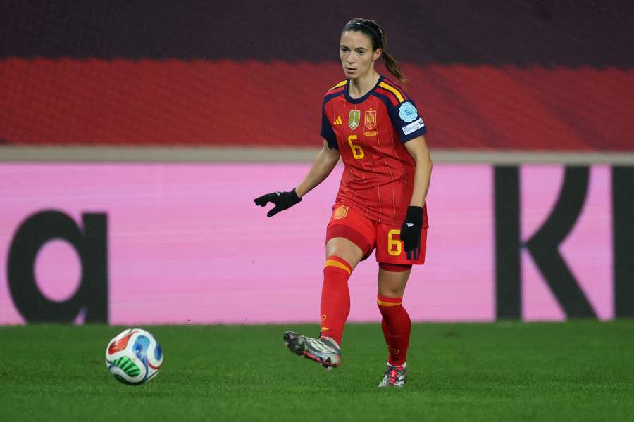 Aitana Bonmati suffered a broken ankle during training with Spain