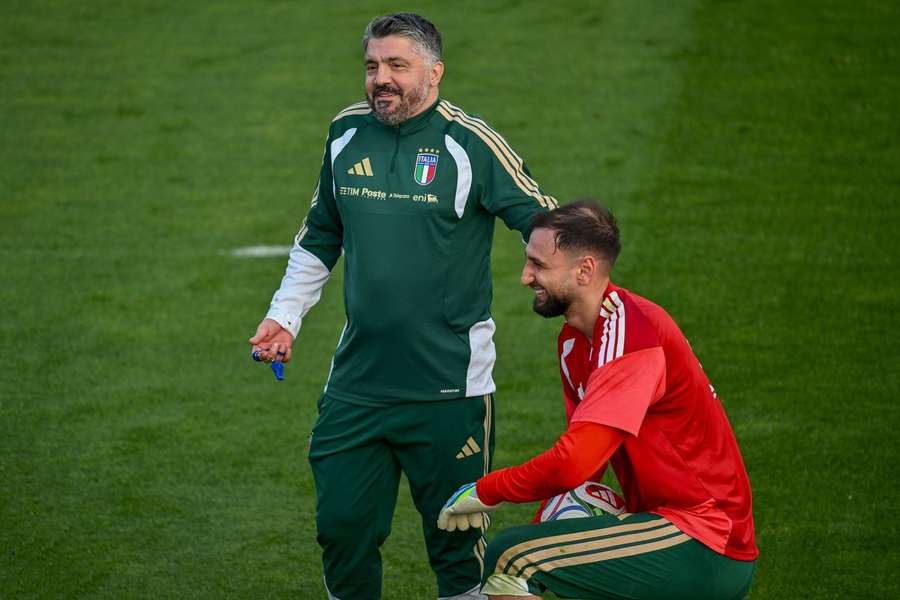 Gattuso a Donnarumma si uvedomujú obrovský tlak.
