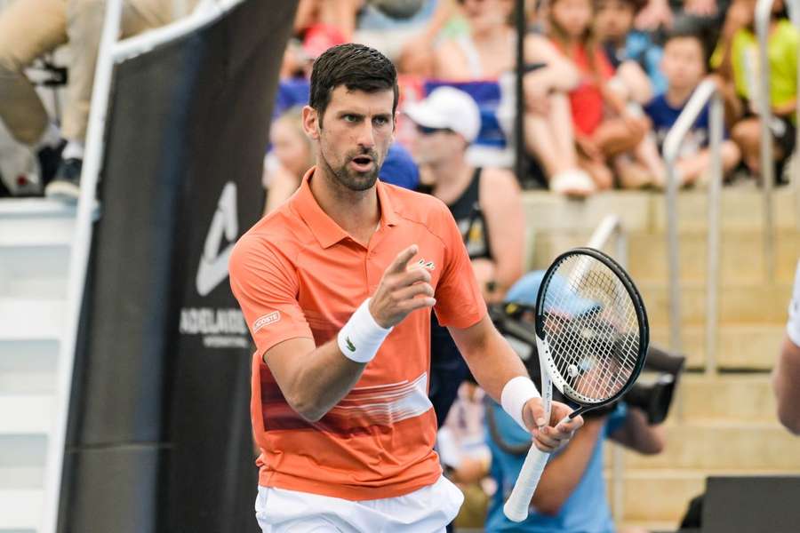 Djokovic și Garcia vor supremația în sportul alb