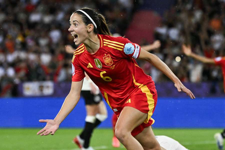 Aitana Bonmatí fez o gol da classificação da Espanha Aitana Bonmatí fez o gol da classificação da Espanha