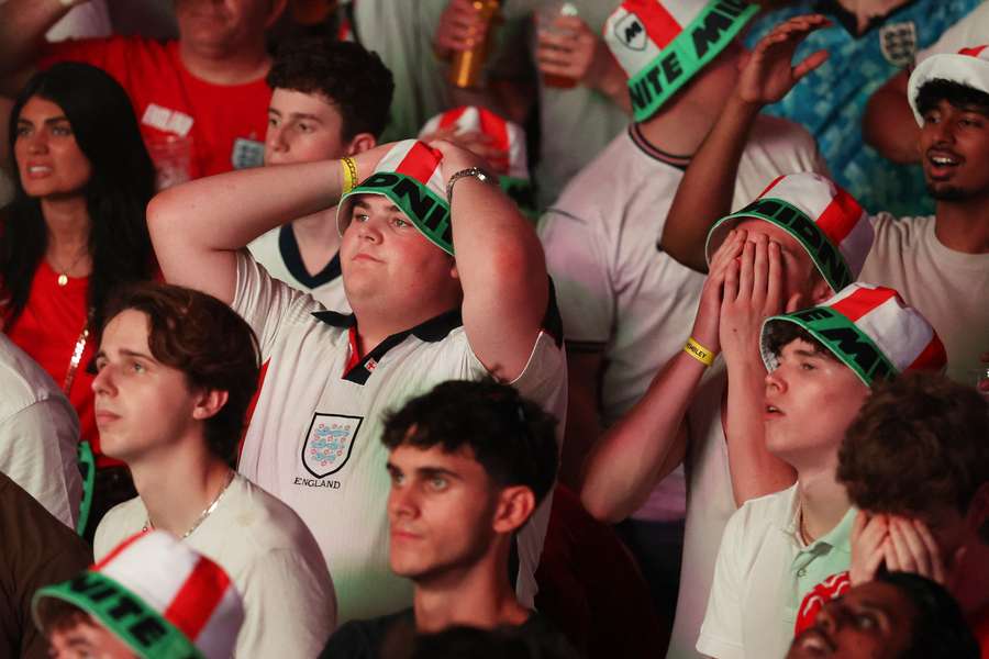 Fanúšikovia Anglicka nemali dôvod na radosť.