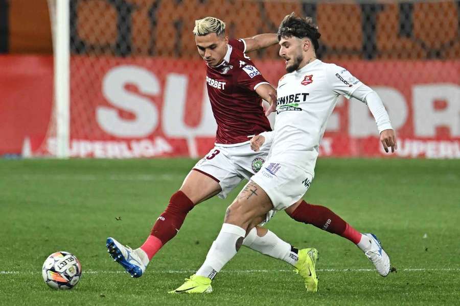 Rapid pierde la Sibiu și intră în play-off de pe locul al șaselea