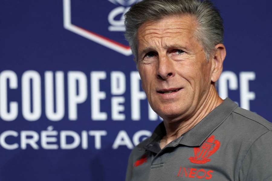 Nice's French head coach Claude Puel Nice's French head coach Claude Puel