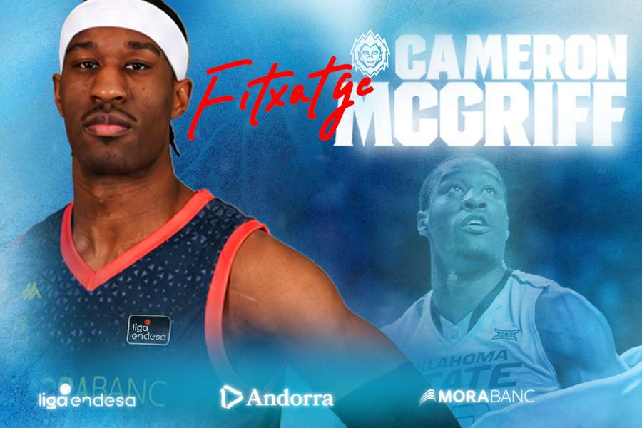 Cameron McGriff, el sexto fichaje del MoraBanc Andorra Cameron McGriff, el sexto fichaje del MoraBanc Andorra