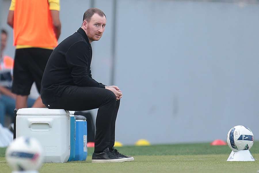 Ian Cathro, treinador do Estoril