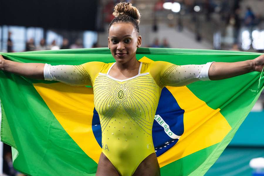 Rebeca Andrade é o grande nome do esporte brasileiro atual