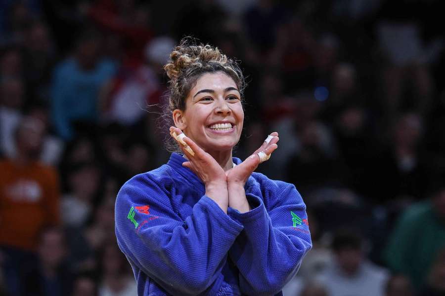 Patrícia Sampaio festejou em Ulan Bator
