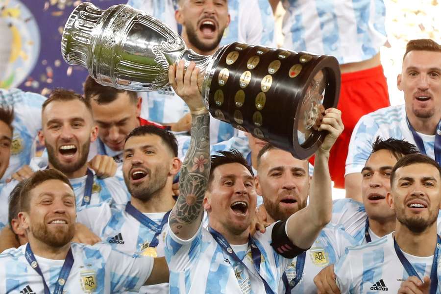 Argentina won the last edition of the Copa America in 2021