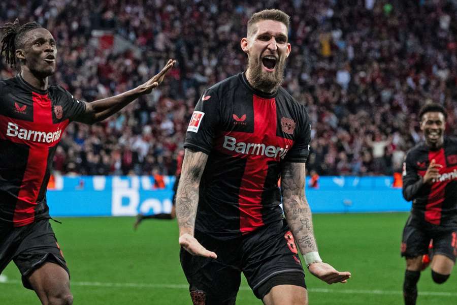 Andrich salvou a invencibilidade do Leverkusen no apagar das luzes