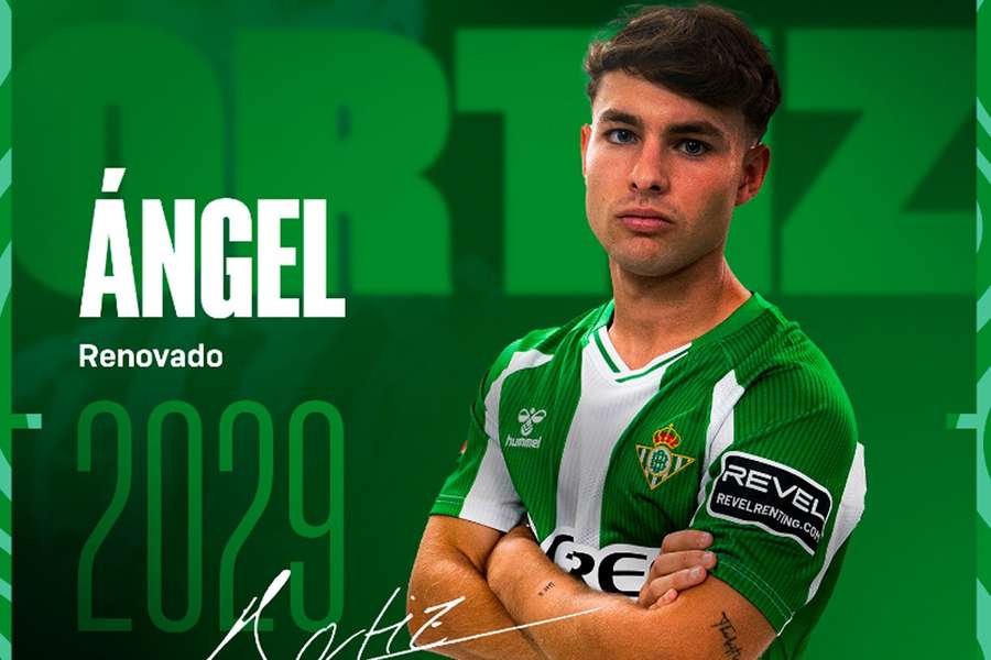 Real Betis secure Ortiz to new deal