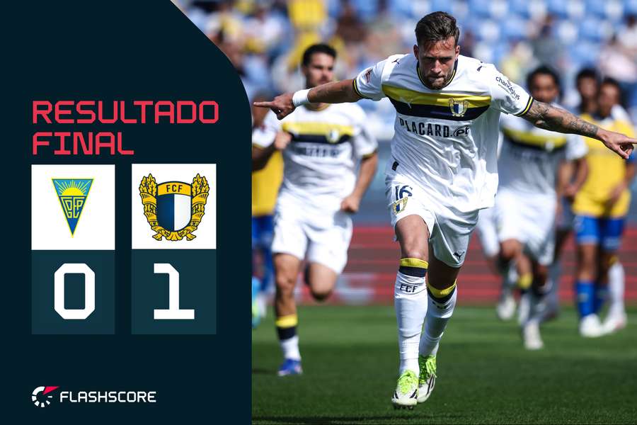 Justin de Haas marcou o único golo do Famalicão