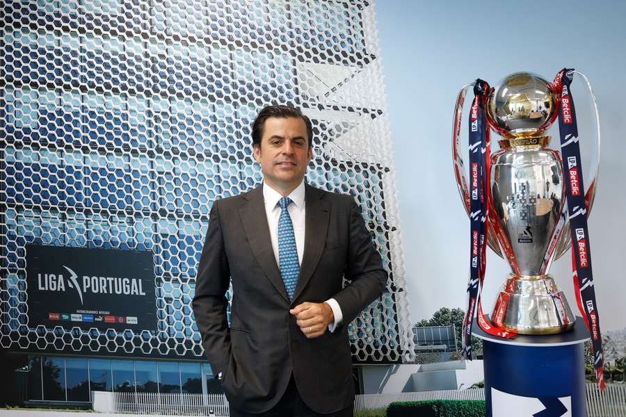 O diretor executivo (CEO) da Liga Portuguesa de Futebol Profissional (LPFP) e responsável pela Liga Centralização, André Mosqueira do Amaral