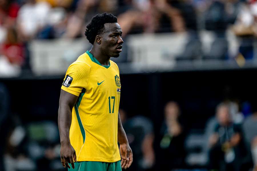 Nestory Irankunda ao serviço da Austrália no Mundial Nestory Irankunda ao serviço da Austrália no Mundial