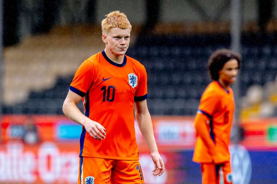 Kees Smit made his debut for the Netherlands' U21 side