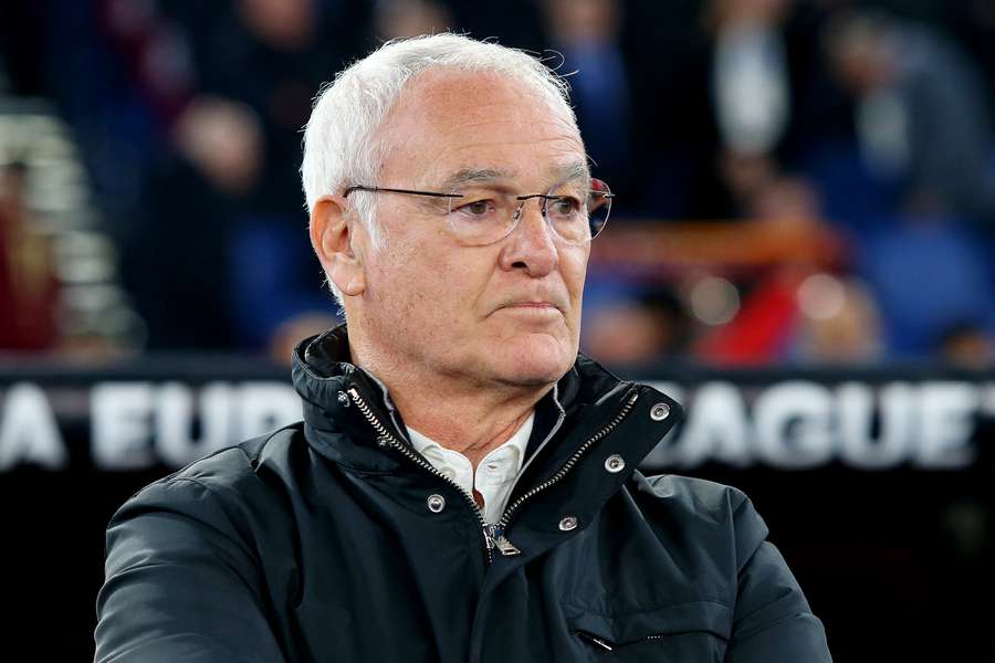 Claudio Ranieri durante Roma-Porto