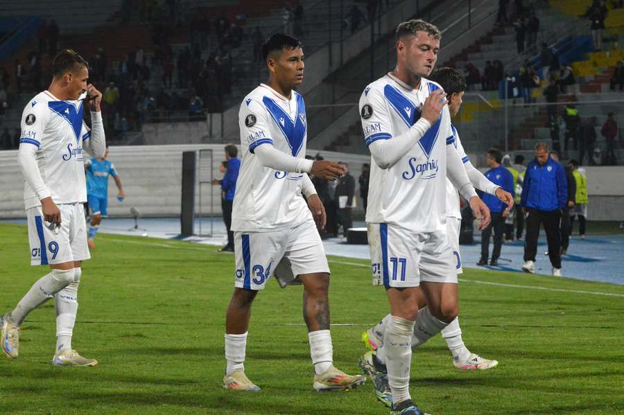 Mal resultado para Vélez en la Libertadores. Mal resultado para Vélez en la Libertadores.