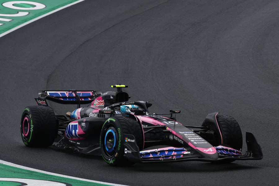 Gasly sur la piste de Zandvoort ce samedi.