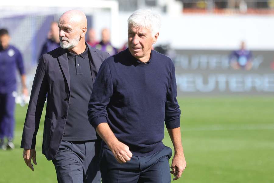 Gian Piero Gasperini e Stefano Pioli