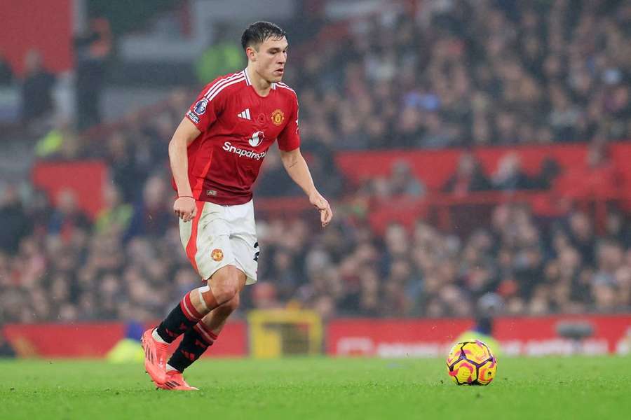 Ugarte, jugador del Manchester United