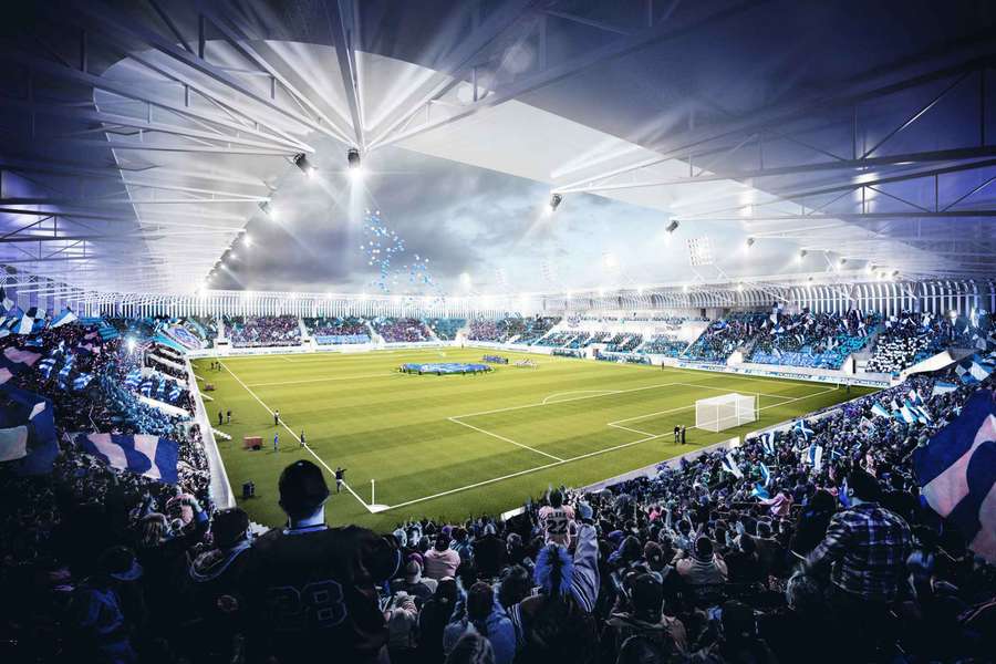 O Ruch Chorzów vai ser objeto de obras para a construção de um novo estádio