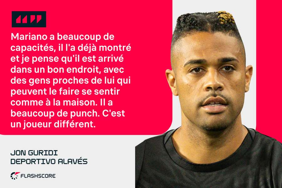Mariano, recrue star d'Alavés Mariano, recrue star d'Alavés