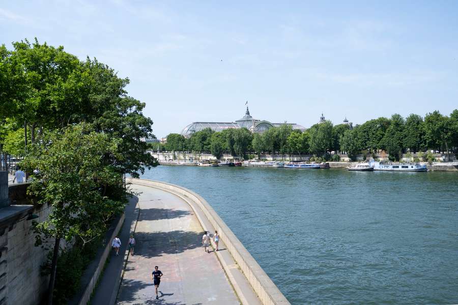 El río Sena, en París.