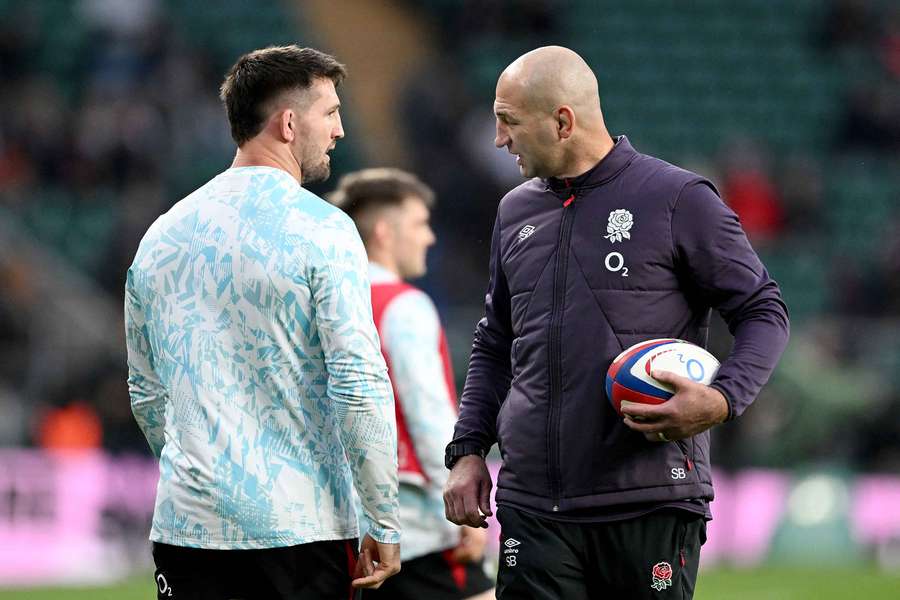 Steve Borthwick et Tom Curry