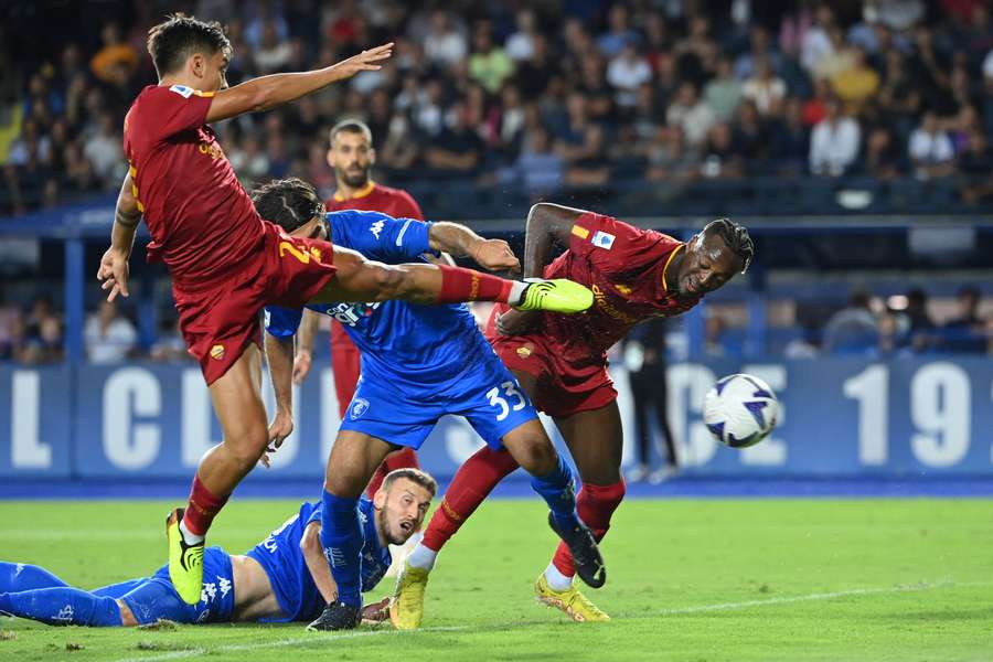 Dybala opened the scoring for Roma