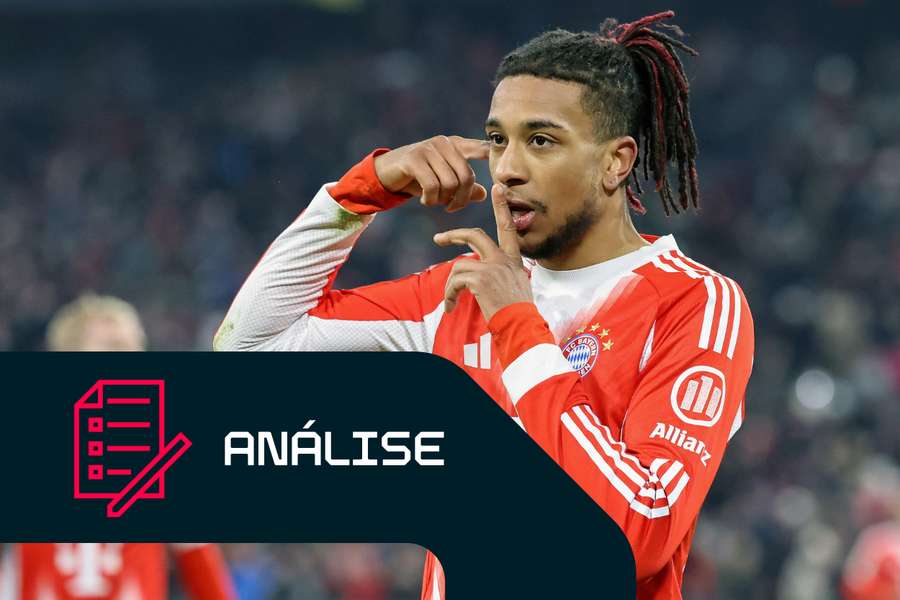 Michael Olise com o Bayern.