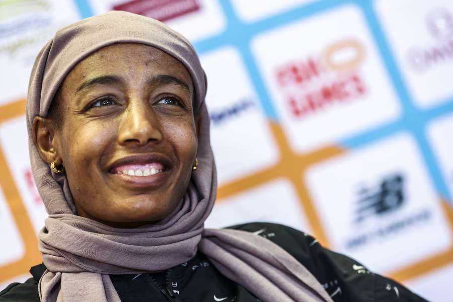 Sifan Hassan aast zondag op de olympische limiet