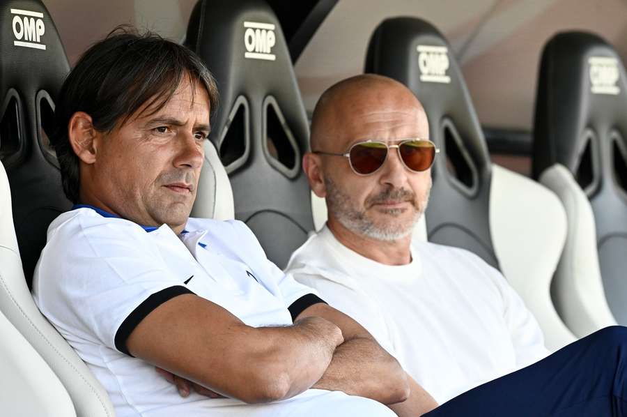 Simone Inzaghi e Piero Ausilio