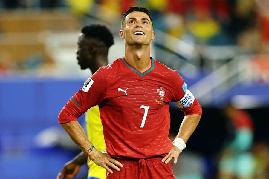 Ronaldo no encontro frente à Colômbia