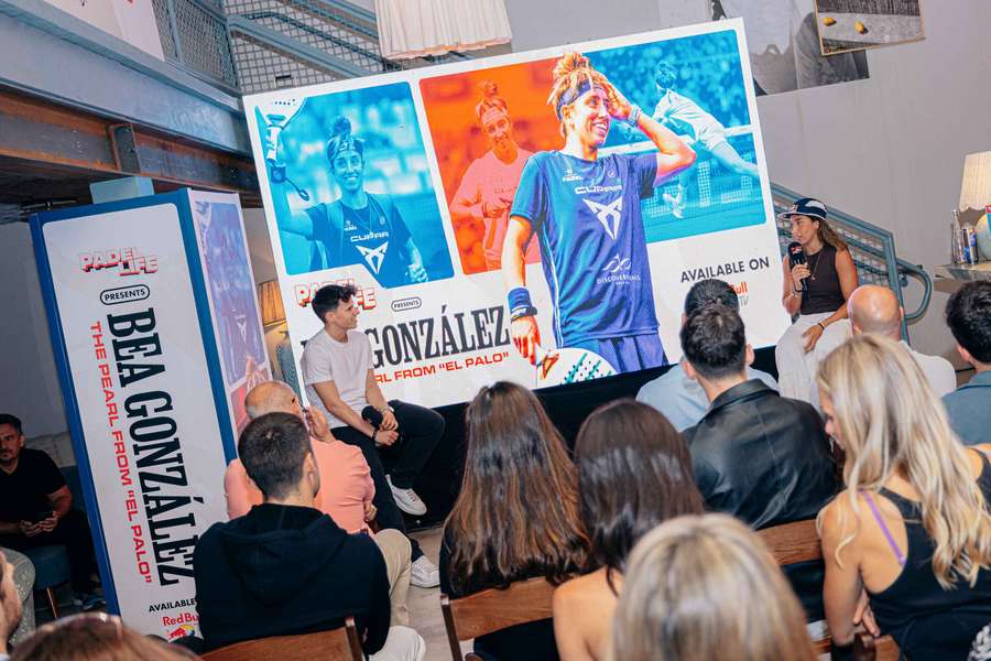 Bea González, la gran protagonista del acto