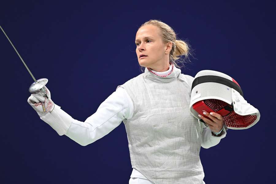 Hanna Łyczbińska podczas igrzysk olimpijskich w Paryżu