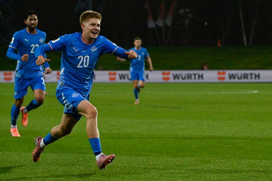 Islanďan Kristian Nokkvi Hlynsson, jeden ze strůjců senzační remízy s Francií. Islanďan Kristian Nokkvi Hlynsson, jeden ze strůjců senzační remízy s Francií.