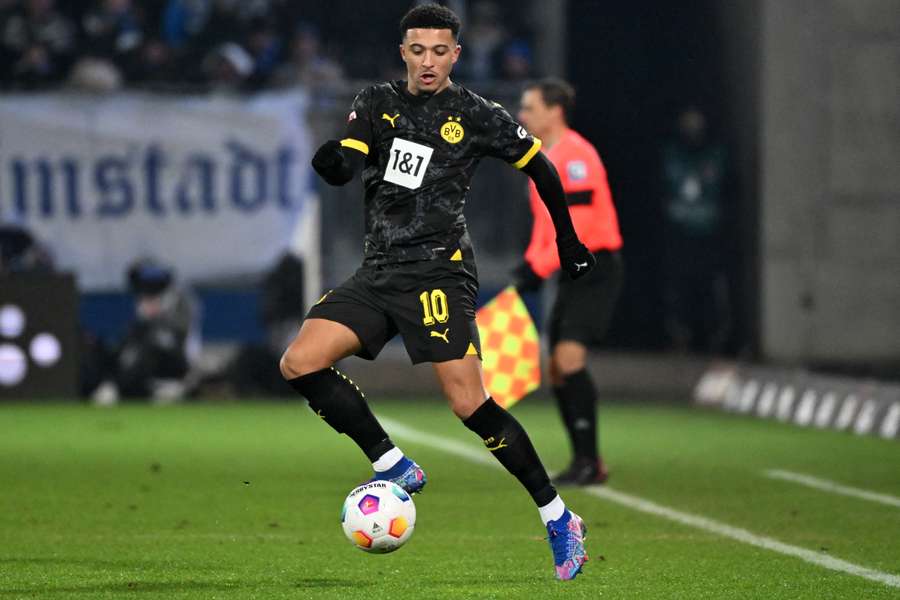 Sancho is looking to find his feet again in Dortmund