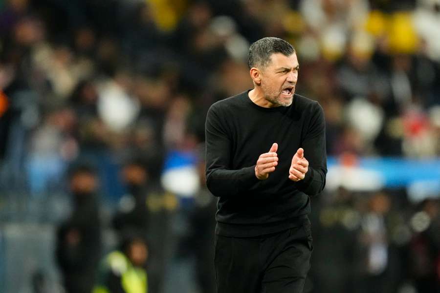Sérgio Conceição durante Milan-Juventus