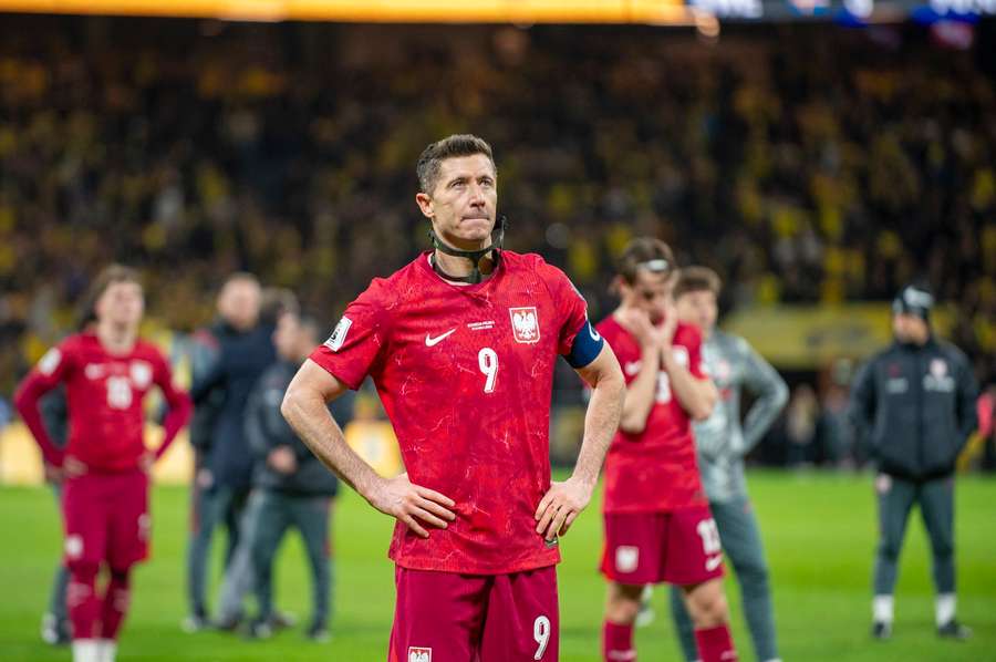 Keine WM 2026 für Robert Lewandowski. Keine WM 2026 für Robert Lewandowski.