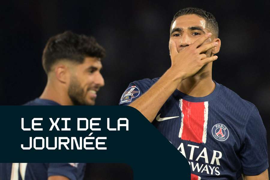 Achraf Hakimi a obtenu la meilleure note du week-end.