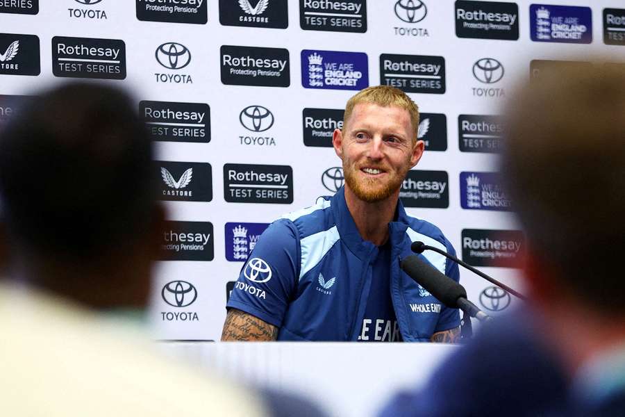 Ben Stokes speaking to the media Ben Stokes speaking to the media