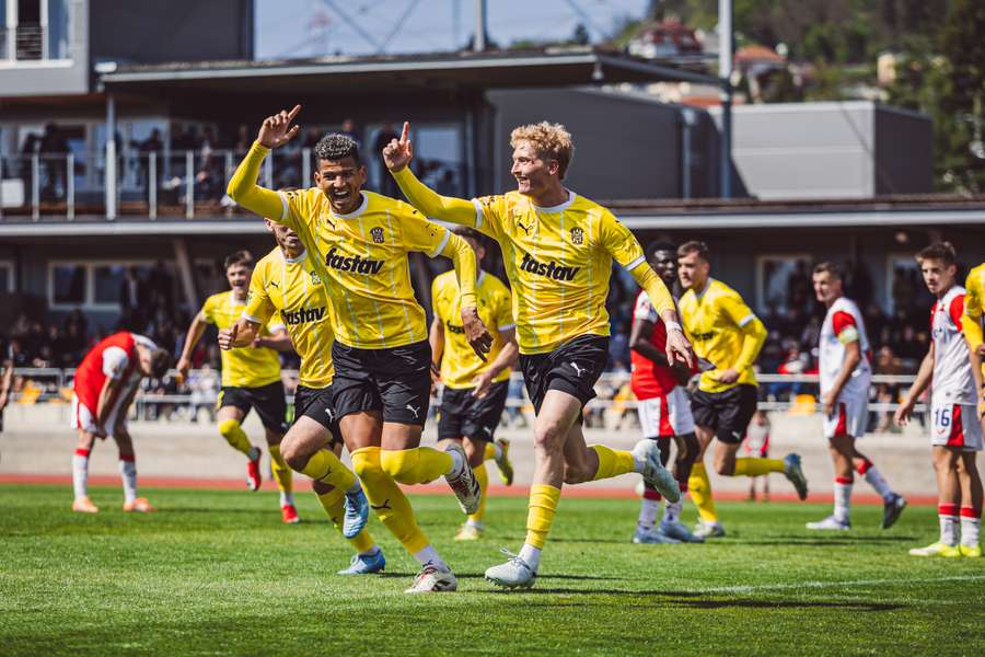 Zbrojovka vyhrála na půdě rezervy Slavie.