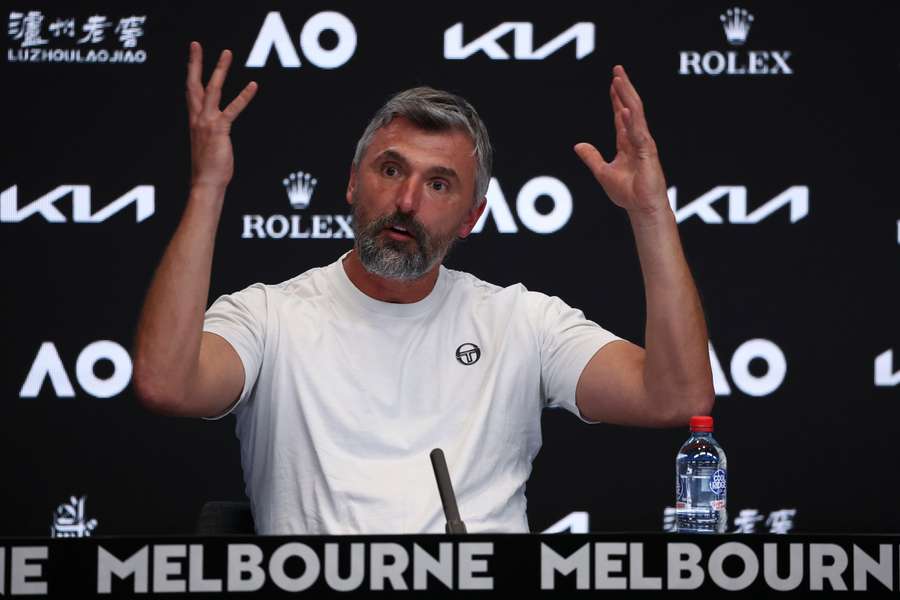 Ivanisevic in conferenza stampa