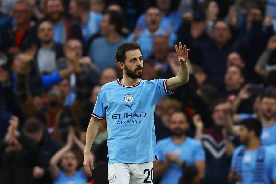 Bernardo Silva scorede onsdag aften sine Champions League-mål nummer 14 og 15 i karrieren. 