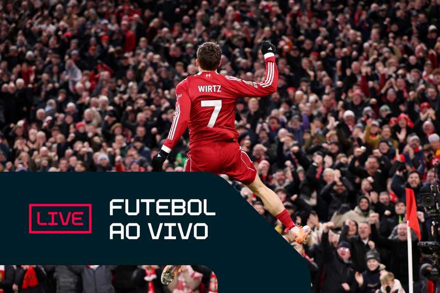 Wirtz anotou seu primeiro gol pelo Liverpool