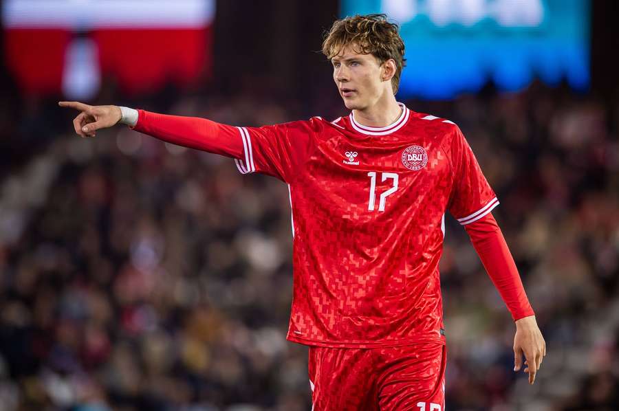 August Priske missed a great chance to give Denmark the win August Priske missed a great chance to give Denmark the win
